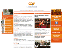 Tablet Screenshot of cdenvsenaat.be